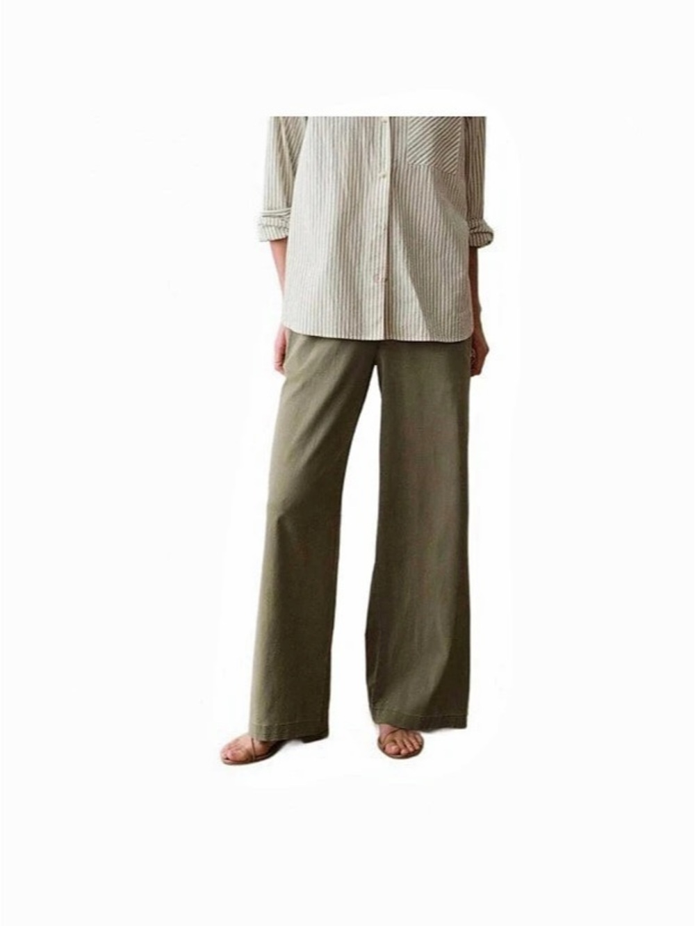 Marine Layer Wide Leg Trousers